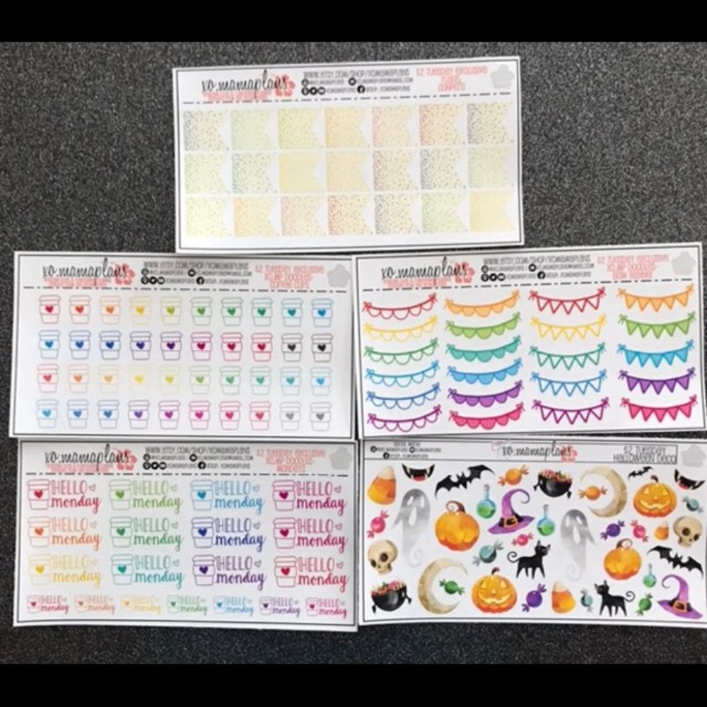 functional+halloween stickers